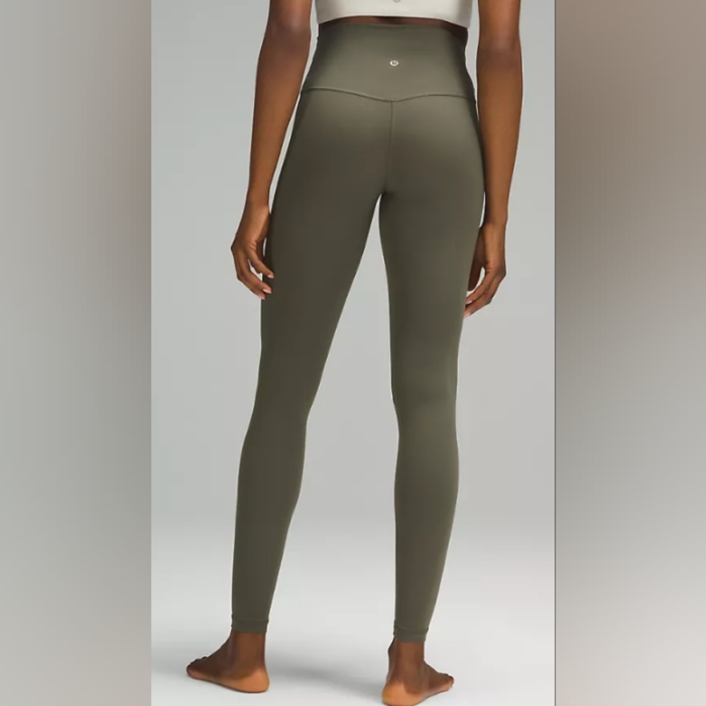 lululemon  Align Army Green High Waist‎ Leggings